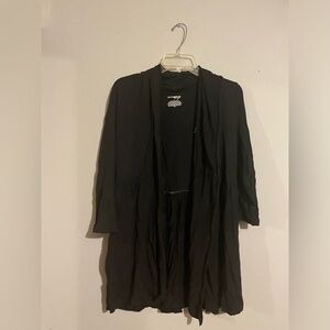 NottiBlanche lounge women’s open front long cardigan size large